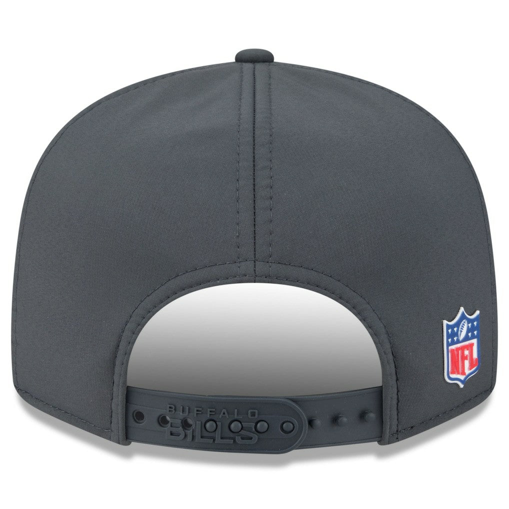 Buffalo Bills New Era 2025 Sideline Cold Weather Split Panel 9FIFTY Snapback Hat - Charcoal online