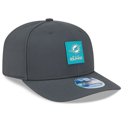 Miami Dolphins New Era 2025 Sideline Cold Weather 9SEVENTY Adjustable Hat - Charcoal for sale