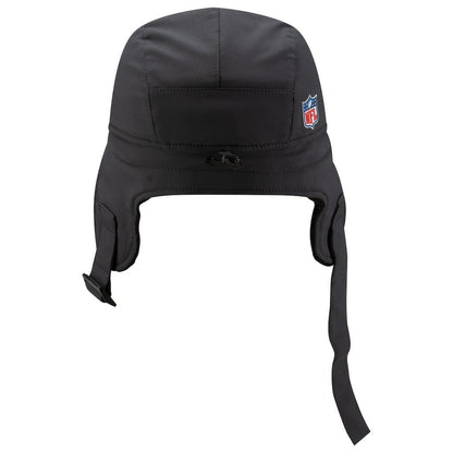 Pittsburgh Steelers New Era 2025 Sideline Cold Weather Runner Dog Ear Adjustable Hat - Charcoal cheap