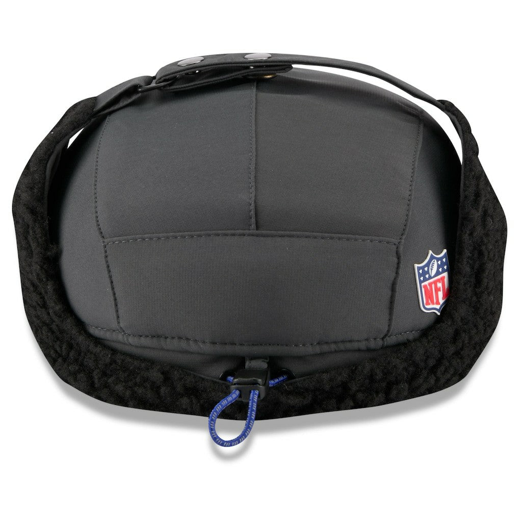 Buffalo Bills New Era 2025 Sideline Cold Weather Runner Dog Ear Adjustable Hat - Charcoal discount