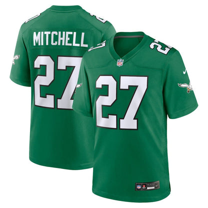 Quinyon Mitchell Philadelphia Eagles Alternate Game Jersey - Kelly Green | Nike online