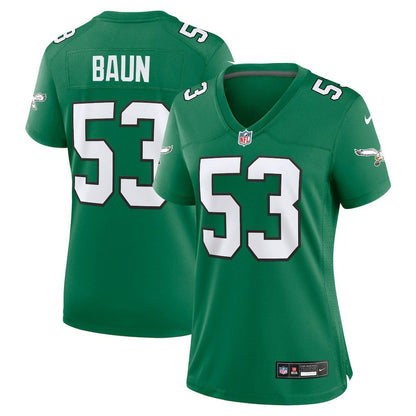 Zack Baun Philadelphia Eagles Women's Alternate Game Jersey - Kelly Green | Nike for sale