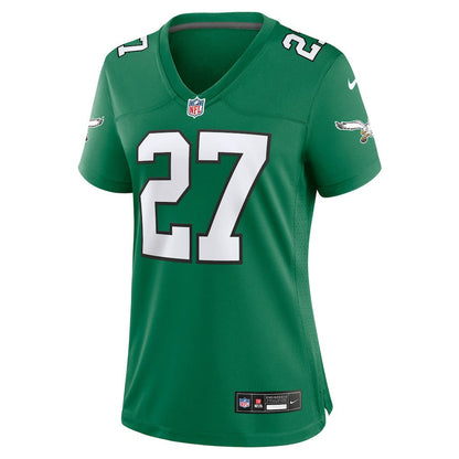 Quinyon Mitchell Philadelphia Eagles Women's Alternate Game Jersey - Kelly Green | Nike on sale