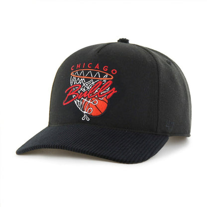 Chicago Bulls '47 Nothing But Net Hitch Adjustable Hat - Black | 47 brand outlet