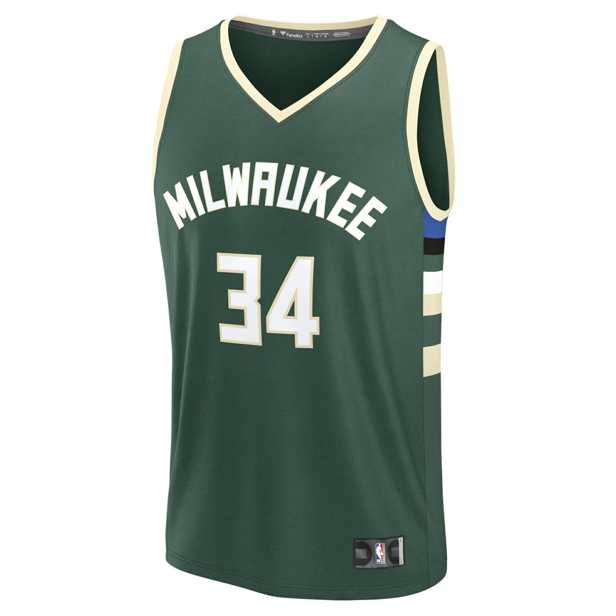 Giannis Antetokounmpo Milwaukee Bucks Youth Fast Break Replica Player Jersey - Icon Edition - Hunter Green | Fanatics sale