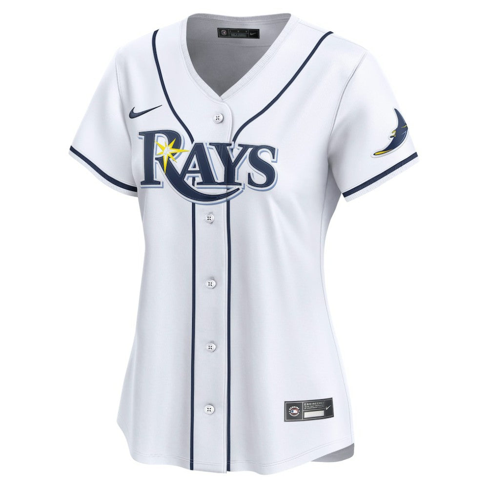 Tampa Bay Rays Women's Home Limited Custom Jersey - White | Nike