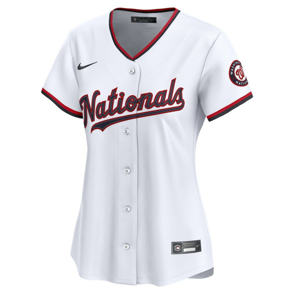 Washington Nationals Women's Home Limited Custom Jersey - White | Nike