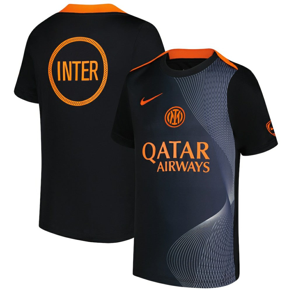 Inter Milan Youth 2025/26 Third Academy Pro Pre-Match Dri-Fit Top - Black | Nike outlet
