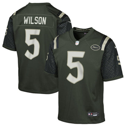 Garrett Wilson New York Jets Youth 2025 Rivalries Collection Game Jersey - Gotham Green | Nike sale