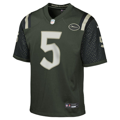 Garrett Wilson New York Jets Youth 2025 Rivalries Collection Game Jersey - Gotham Green | Nike sale