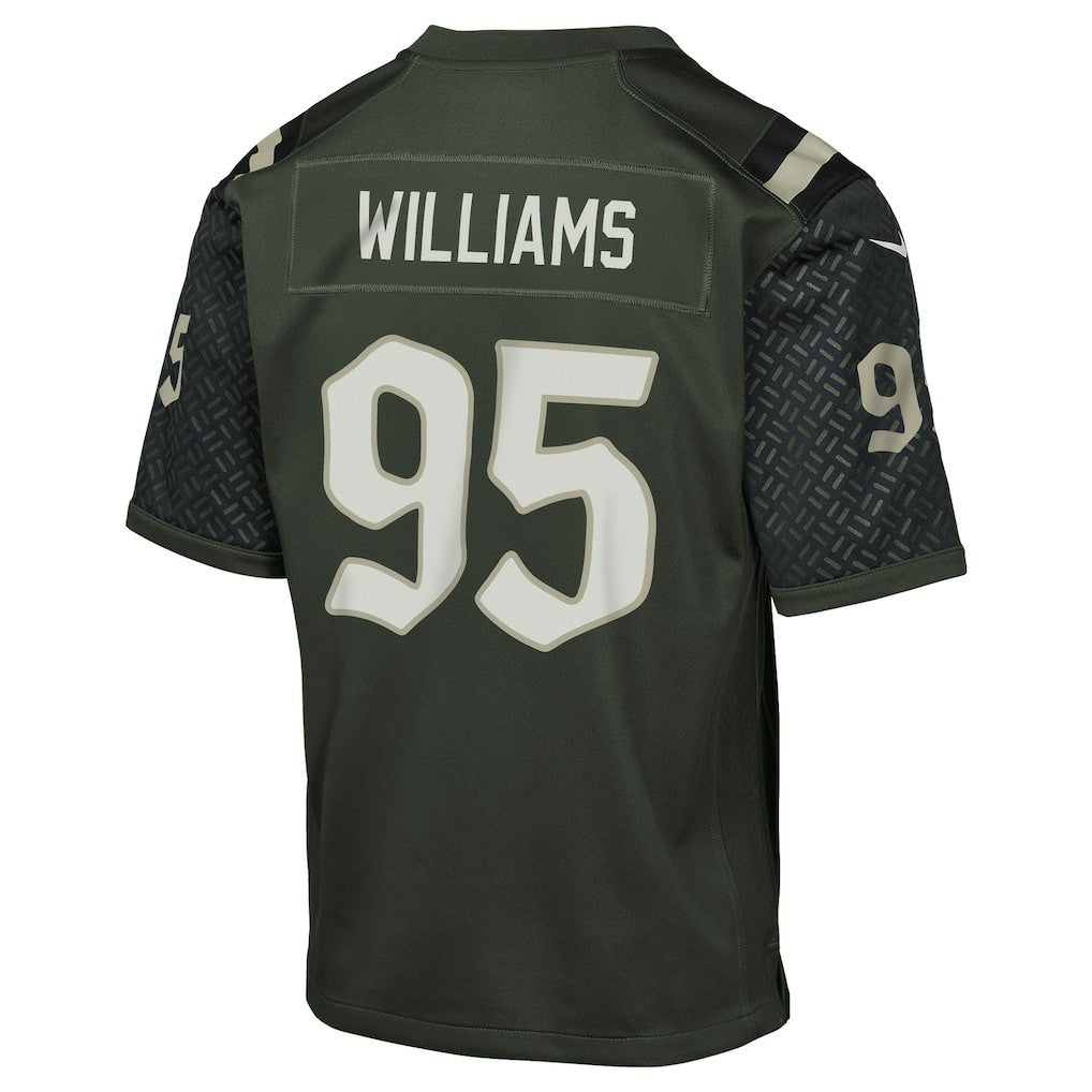 Quinnen Williams New York Jets Youth 2025 Rivalries Collection Game Jersey - Gotham Green | Nike online