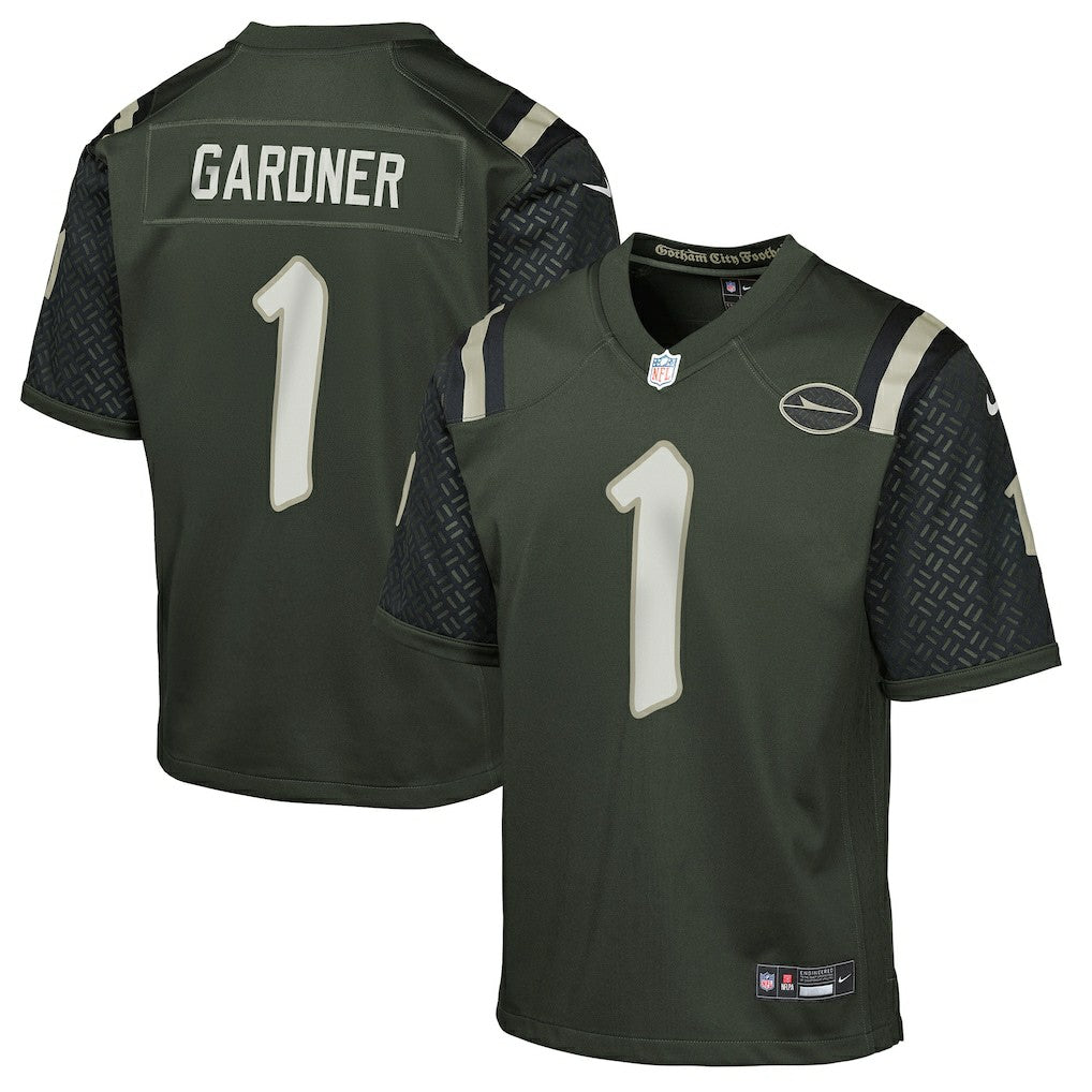 Ahmad Sauce Gardner New York Jets Youth 2025 Rivalries Collection Game Jersey - Gotham Green | Nike cheap