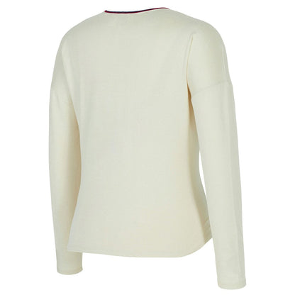 USWNT Concepts Sport Women's Kaki Hacci Knit Pullover Sweatshirt - Cream discount