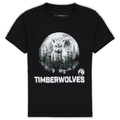 Minnesota Timberwolves Stadium Essentials Youth Mascot T-Shirt - Black outlet