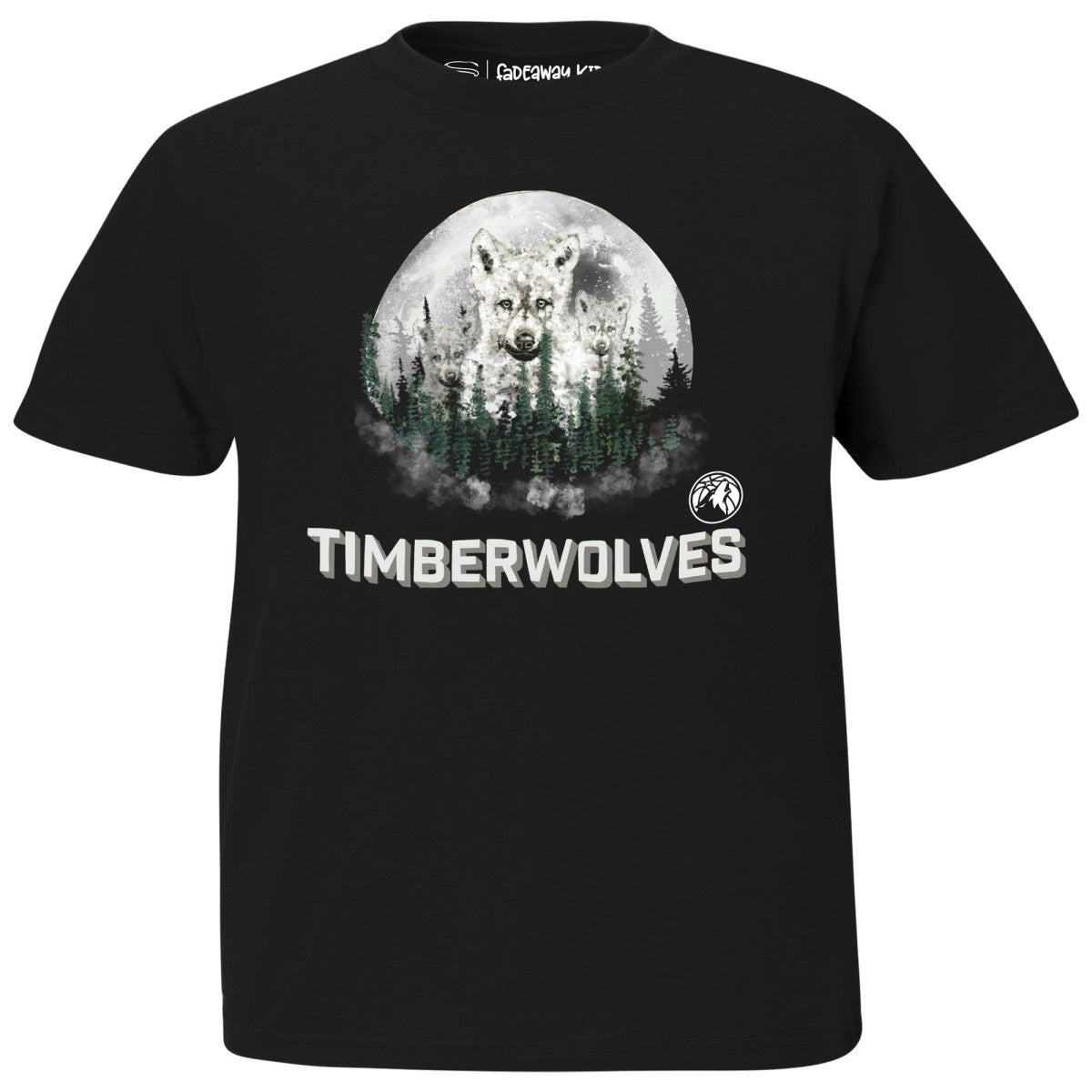 Minnesota Timberwolves Stadium Essentials Youth Mascot T-Shirt - Black outlet