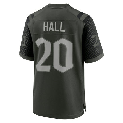 Breece Hall New York Jets 2025 Rivalries Collection Game Jersey - Gotham Green | Nike on sale