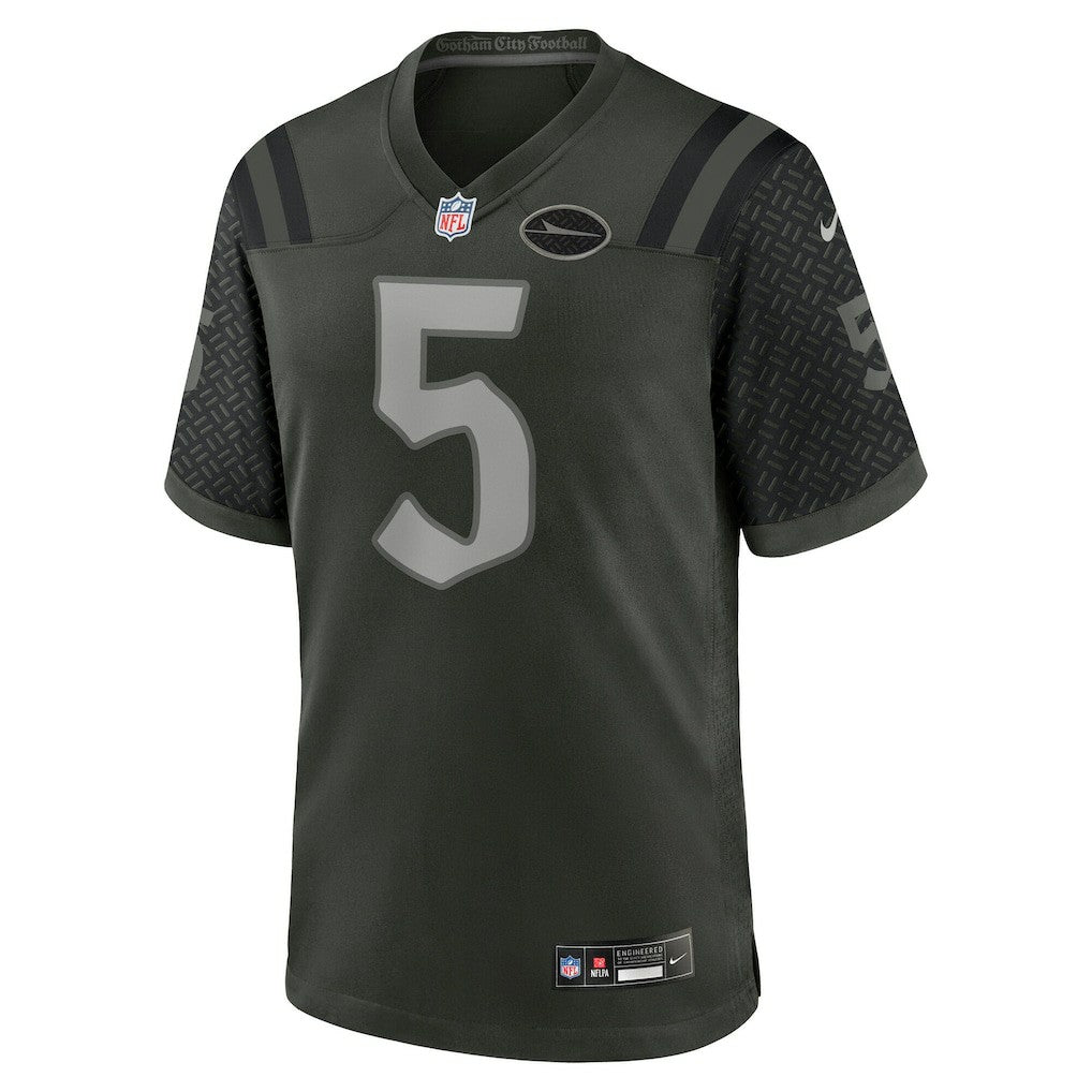 Garrett Wilson New York Jets 2025 Rivalries Collection Game Jersey - Gotham Green | Nike sale
