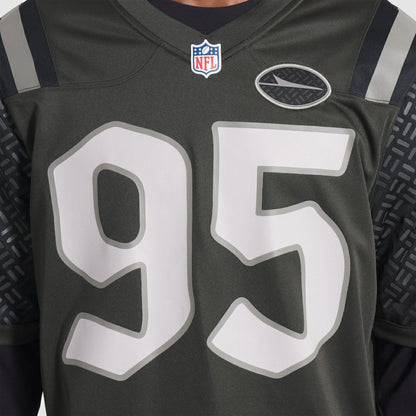 Quinnen Williams New York Jets 2025 Rivalries Collection Game Jersey - Gotham Green | Nike cheap
