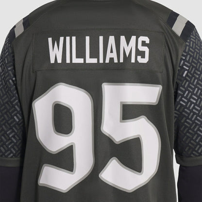 Quinnen Williams New York Jets 2025 Rivalries Collection Game Jersey - Gotham Green | Nike cheap