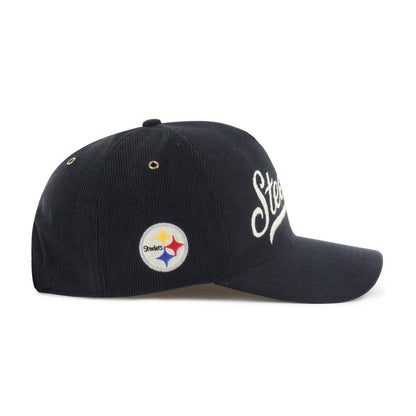 Pittsburgh Steelers '47 Golden Age Corduroy Hitch Adjustable Hat - Black outlet