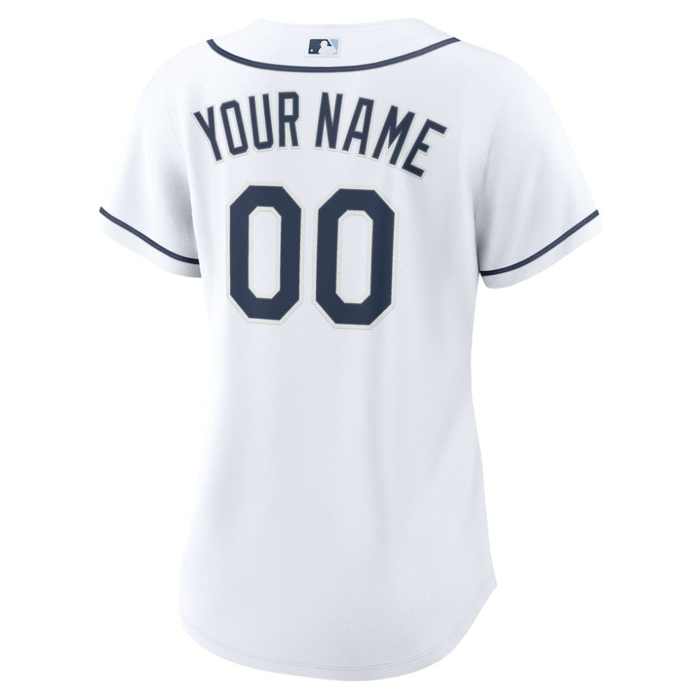 Tampa Bay Rays Women's Home Custom Replica 2.0 Jersey - White | Nike