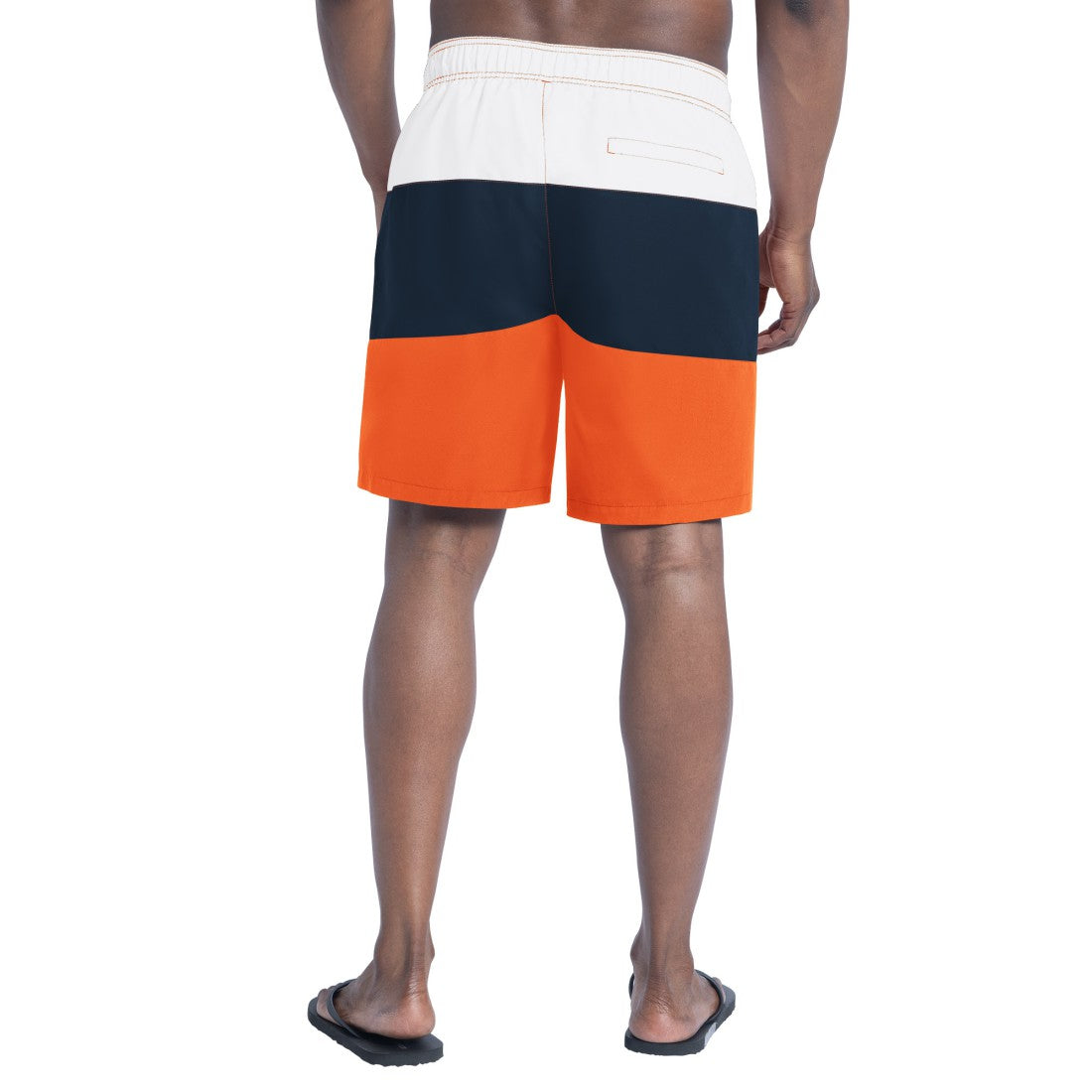 Denver Broncos G-III Sports by Carl Banks Sunrise Volley Swim Shorts - Orange/Navy cheap
