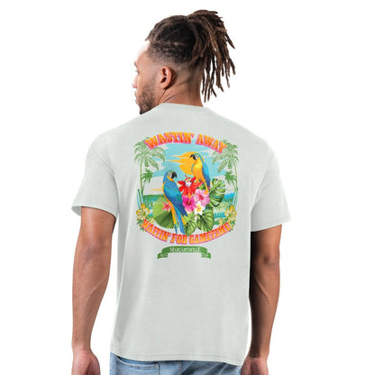 Baltimore Ravens Margaritaville Wastin' Away T-Shirt - Gray for sale