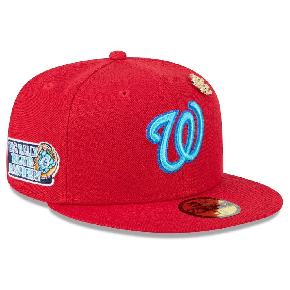 Washington Nationals 2025 Big League Chew 59FIFTY Fitted Hat - Red | New Era