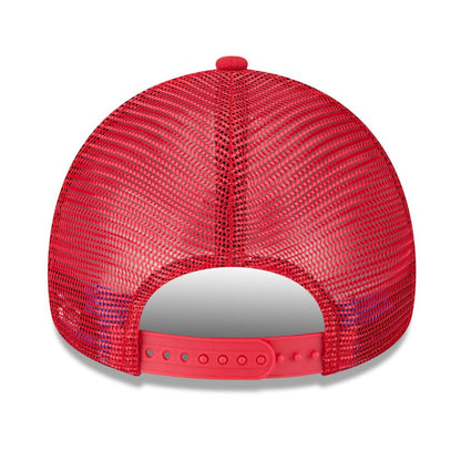 Washington Nationals 2025 Big League Chew A-Frame 9FORTY Adjustable Trucker Hat - Red | New Era