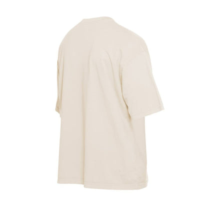 Chicago Cubs Cooperstown Collection Oversized Throwback Distressed T-Shirt - Cream | New Era