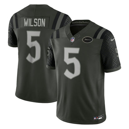 Garrett Wilson New York Jets 2025 Rivalries Collection Limited Jersey - Gotham Green | Nike on sale