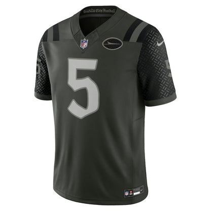 Garrett Wilson New York Jets 2025 Rivalries Collection Limited Jersey - Gotham Green | Nike on sale