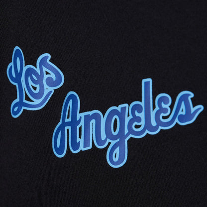 Los Angeles Lakers Black Out Collection Vintage Premium T-Shirt - Black shop