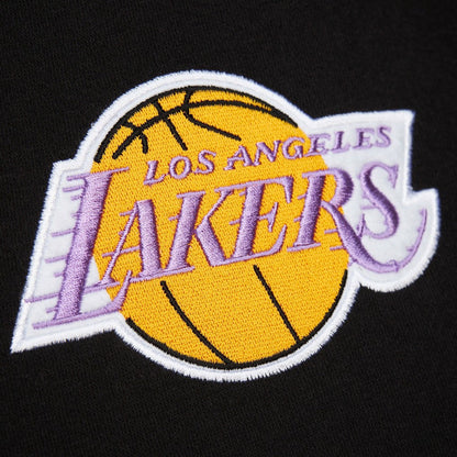 Los Angeles Lakers Hardwood Classics Blackout Collection Pullover Hoodie - Black | Mitchell & Ness shop
