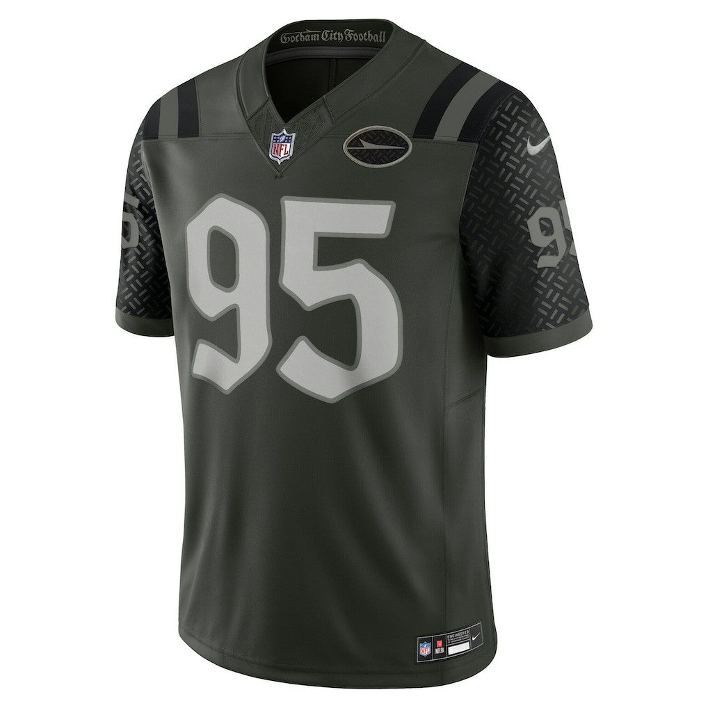 Quinnen Williams New York Jets 2025 Rivalries Collection Limited Jersey - Gotham Green | Nike discount