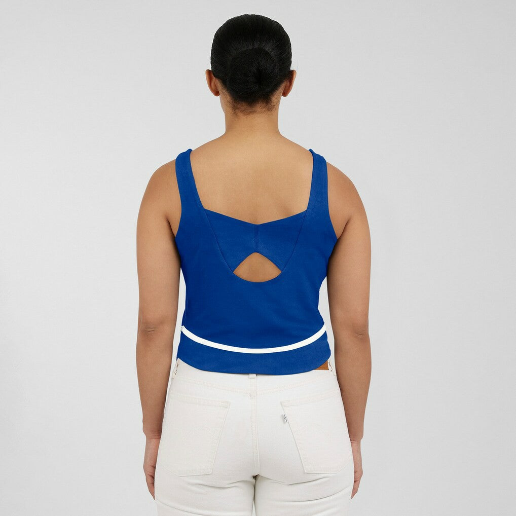 Buffalo Bills WEAR by Erin Andrews Women's Square Neck Tank Top - Royal sale