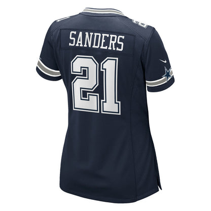 Deion Sanders Dallas Cowboys Women's Team Retired Player Game Jersey - Navy | Nike for sale