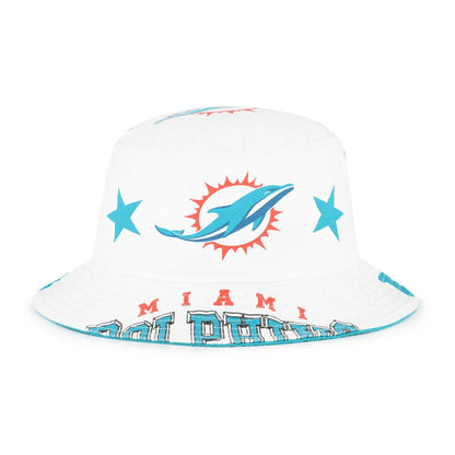 Miami Dolphins '47 Women's Energize Bucket Hat - White outlet