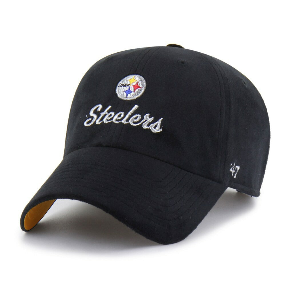 Pittsburgh Steelers '47 Women's Spirited Clean Up Adjustable Hat - Black on sale