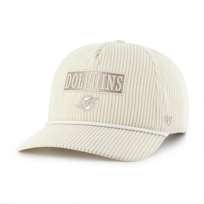 Miami Dolphins '47 Women's Mellow Corduroy Hitch Adjustable Hat - Natural for sale
