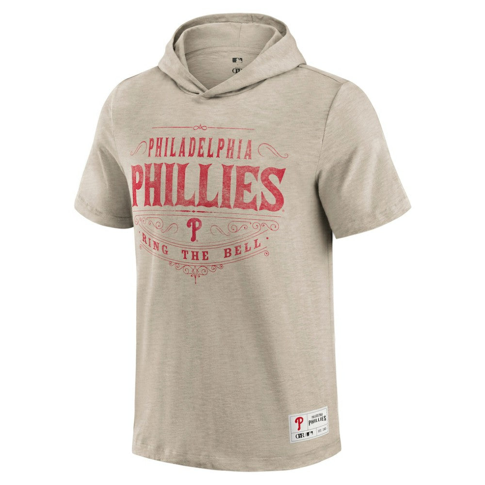 Philadelphia Phillies Darius Rucker Collection Hooded T-Shirt - Tan