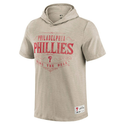 Philadelphia Phillies Darius Rucker Collection Hooded T-Shirt - Tan