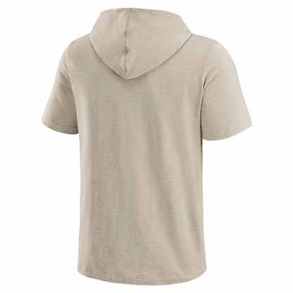 Milwaukee Brewers Darius Rucker Collection Hooded T-Shirt - Tan