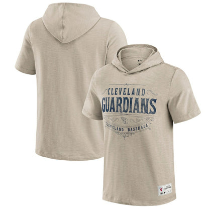 Cleveland Guardians Darius Rucker Collection Hooded T-Shirt - Tan