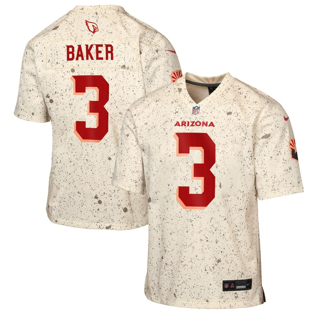 Budda Baker Arizona Cardinals Youth 2025 Rivalries Collection Game Jersey - Natural | Nike online