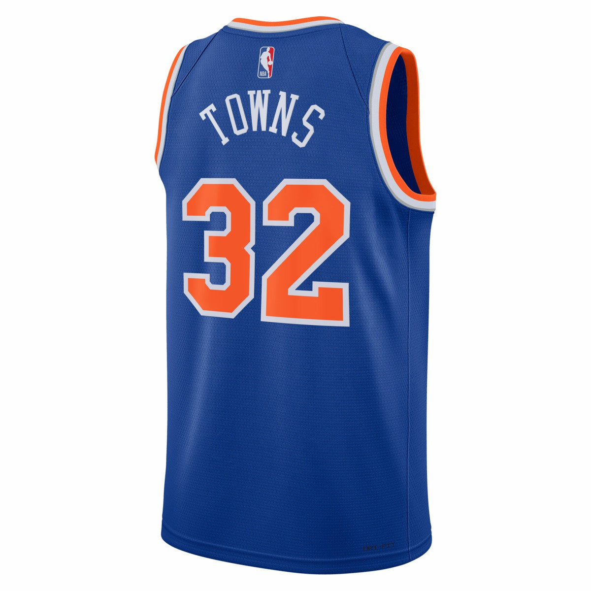 Karl-Anthony Towns New York Knicks Unisex Swingman Jersey - Blue - Icon Edition | Nike sale