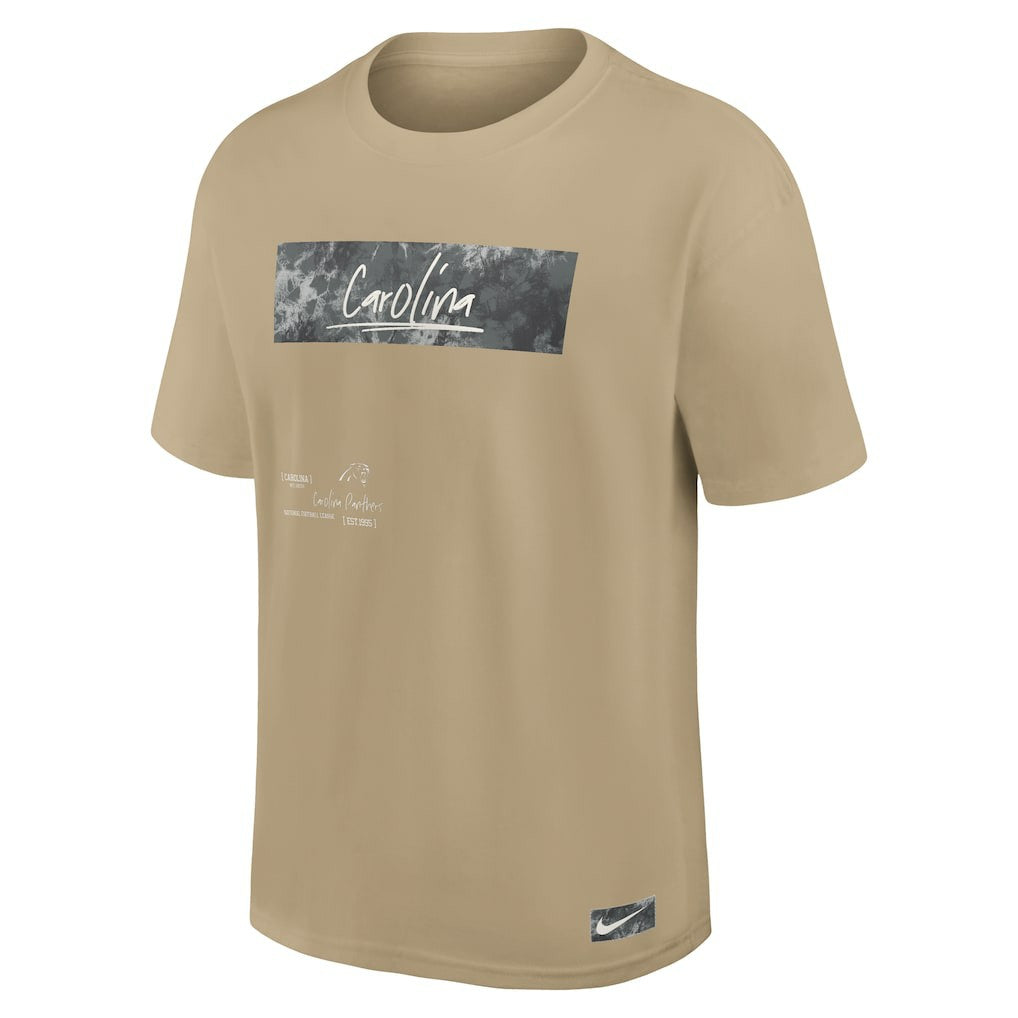 Carolina Panthers Statement Max90 T-Shirt - Tan | Nike for sale