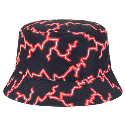 Chicago Bulls Summer Sun and Storm Reversible Bucket Hat - Black/Light Blue | New Era sale