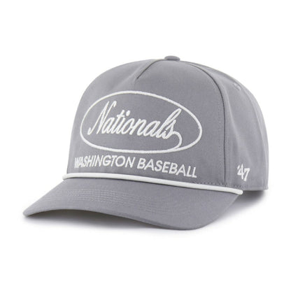 Washington Nationals Foundational Hitch Adjustable Hat - Gray | 47 brand
