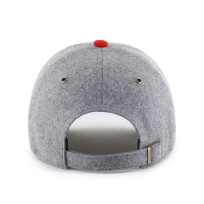 Washington Nationals Golden Age Wool Clean Up Adjustable Hat - Gray | 47 brand